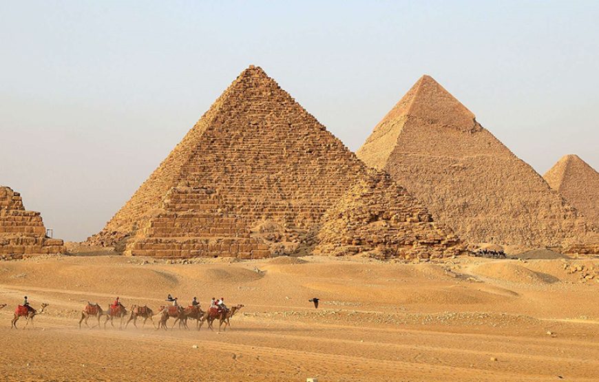 Giza Pyramids, Sphinx, Memphis, and Saqqara