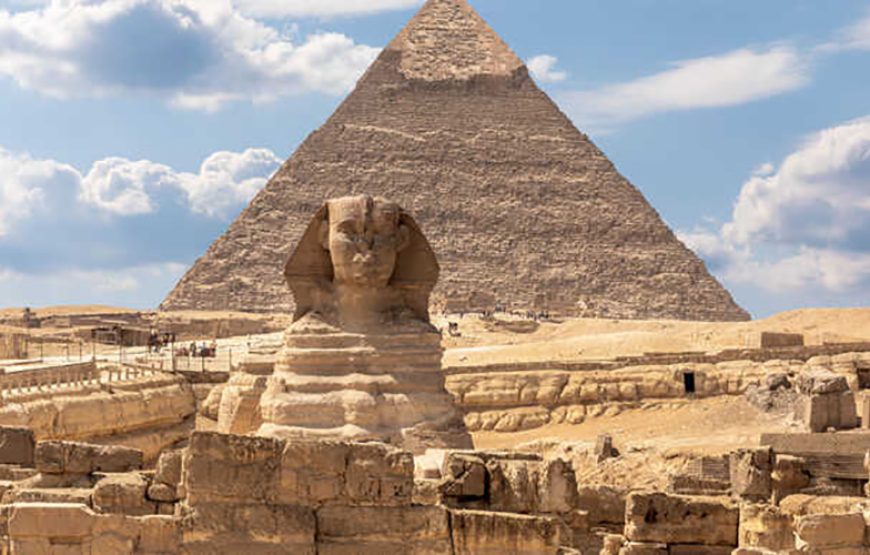 Giza Pyramids, Sphinx, Memphis, and Saqqara