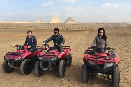 Quad Bike Ride at Giza Pyramids