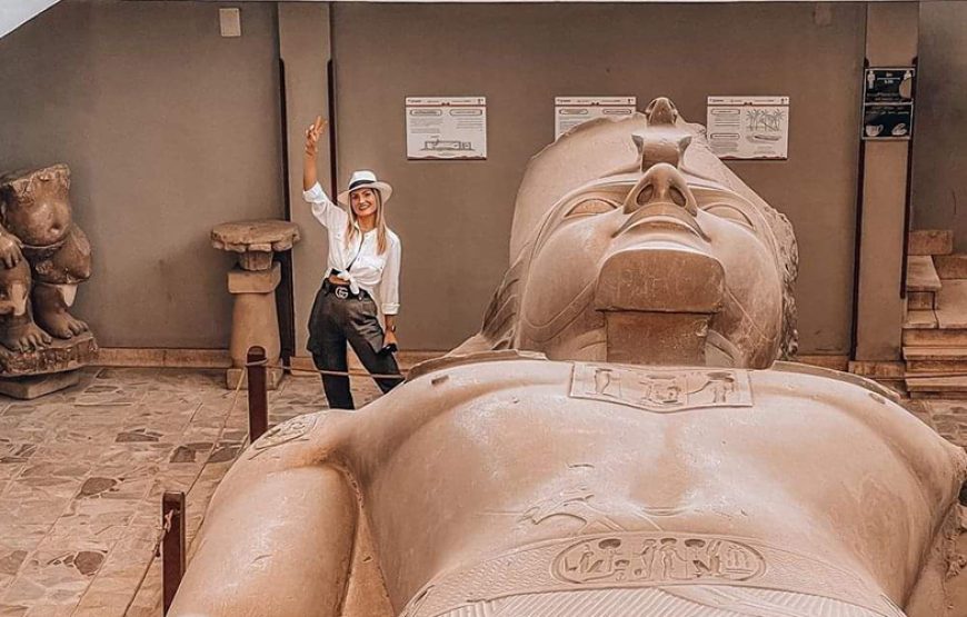 Giza Pyramids, Sphinx, Memphis, and Saqqara